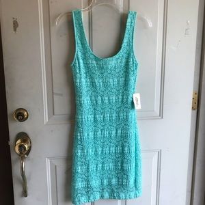 Mint green dress